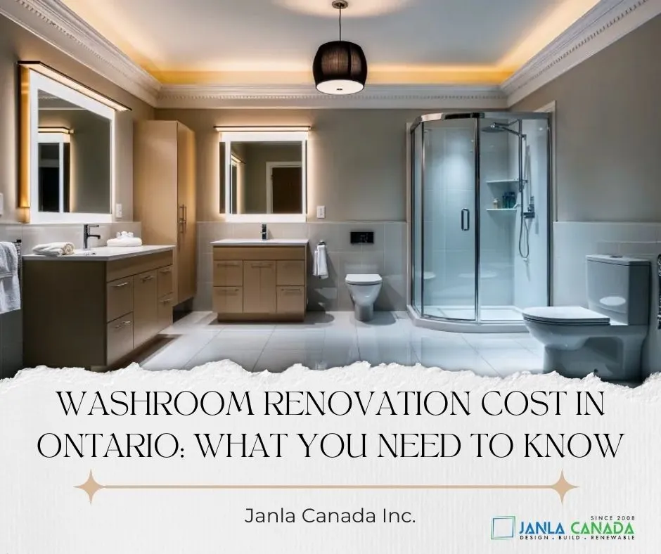 Washroom Renovation Cost in Ontario: What You Need to Know